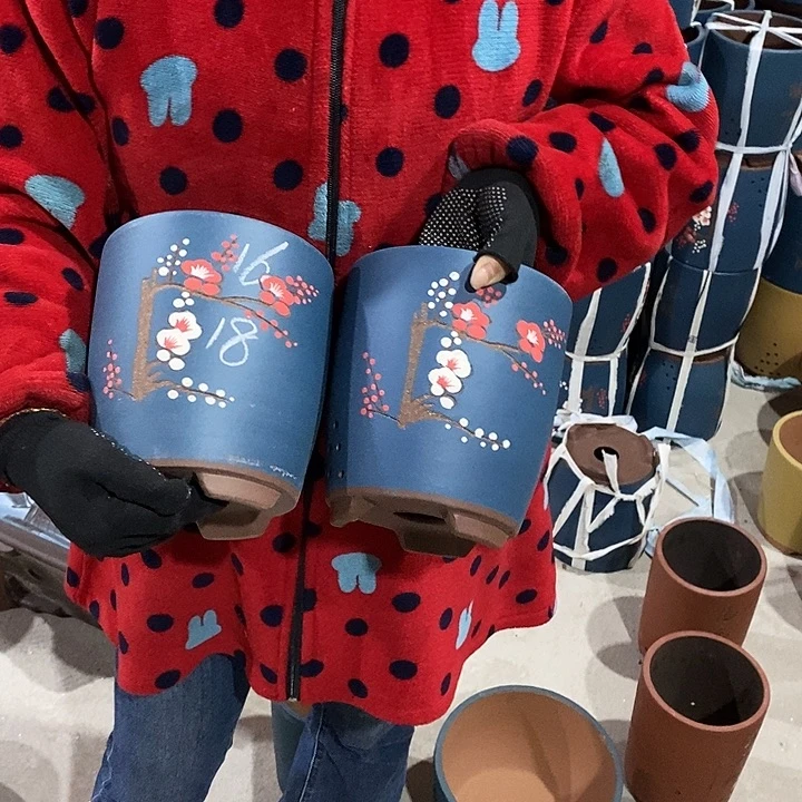 紫砂花盆紫砂花盆