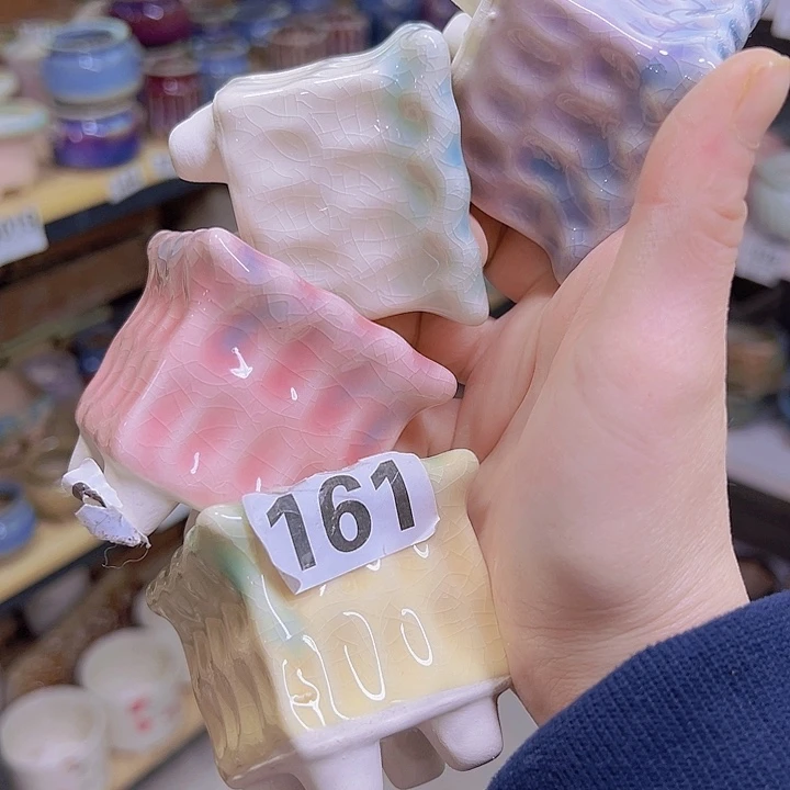 红陶陶瓷花盆当场满12包邮