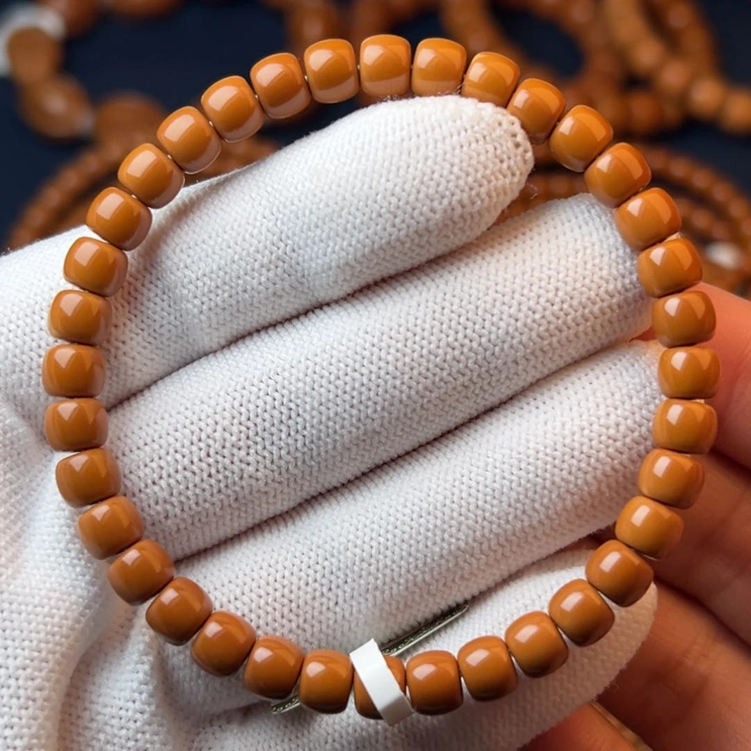 橄榄核手串/手链橄榄核尖极限弧单圈0.65cm