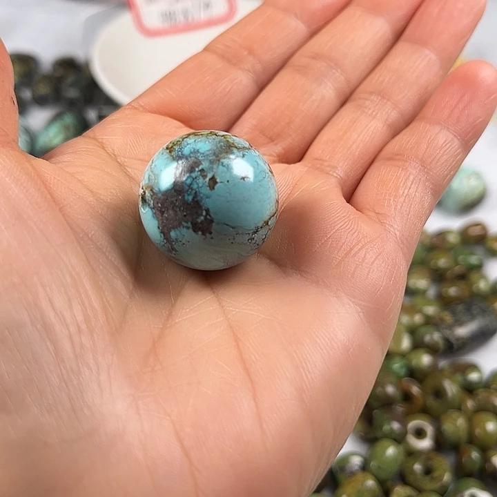 绿松石未镶嵌项链