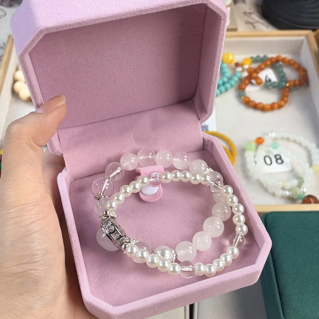 针钠钙石手饰银S925镀金镶嵌