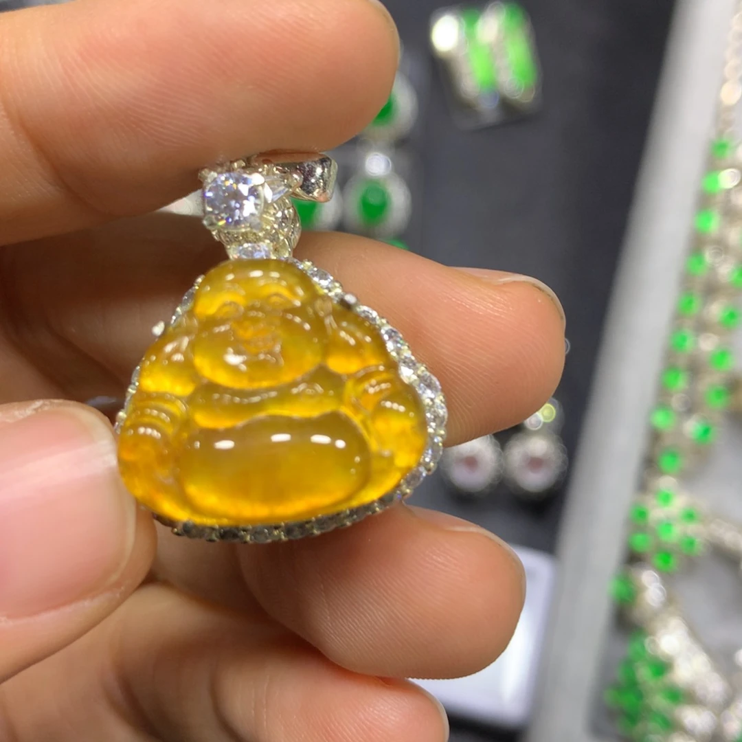 定制翡翠未镶嵌买断不退