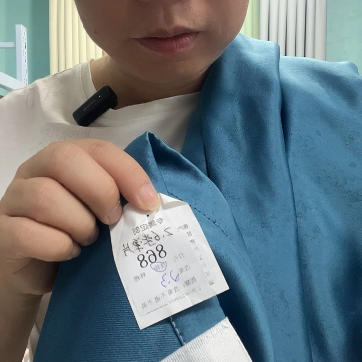 棉麻雪纺植绒纱雪尼尔868