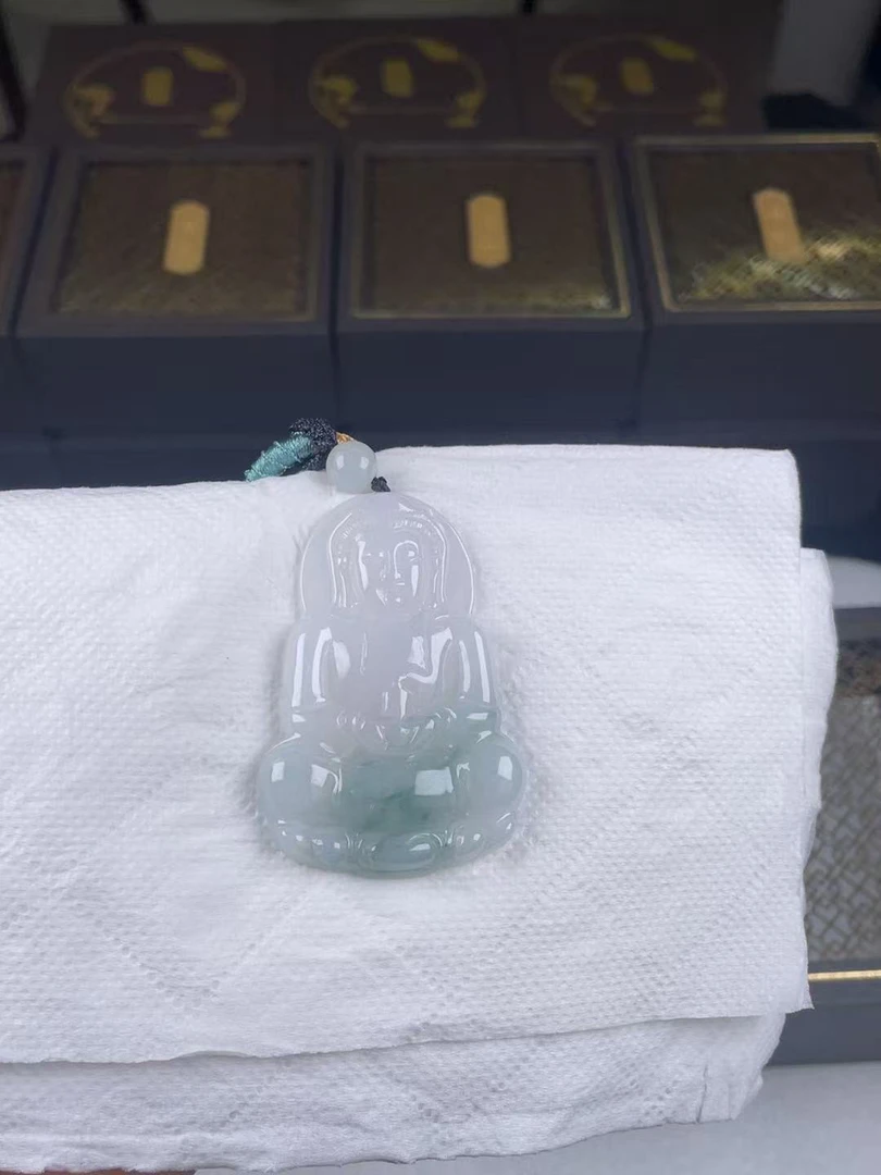 ZC029冰飘花观音+孤品+送同款绳子