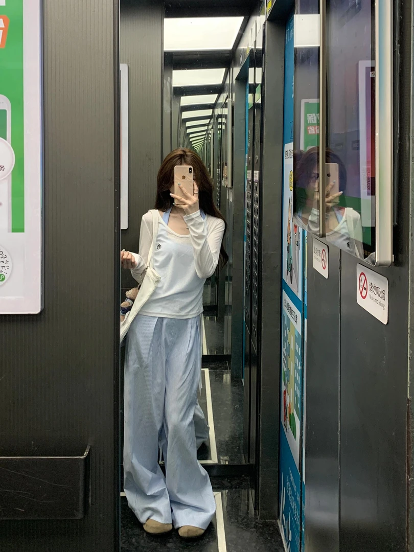 2025新款法式miu系穿搭防晒上衣女夏季气质搭配小个子休闲裤套装