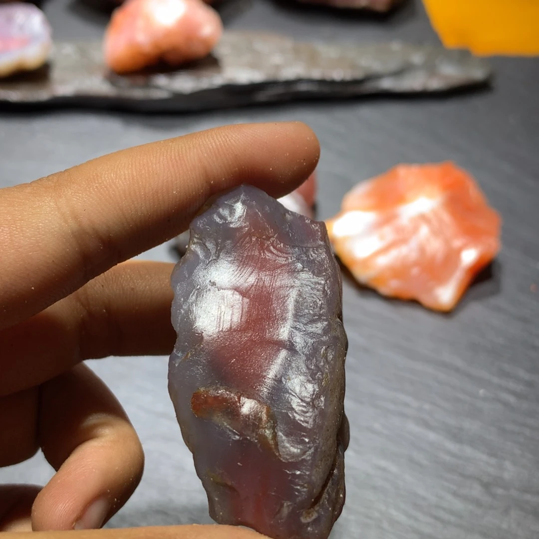 未镶嵌玛瑙/玉髓珠宝奇石