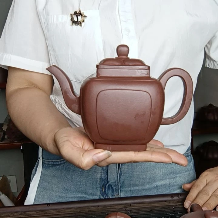 茶壶紫砂岁**好原矿底曹青