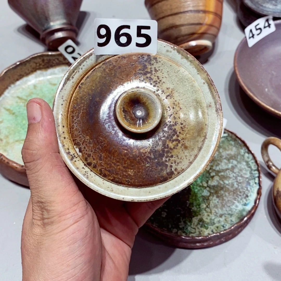 柴烧茶具陶瓷杯子