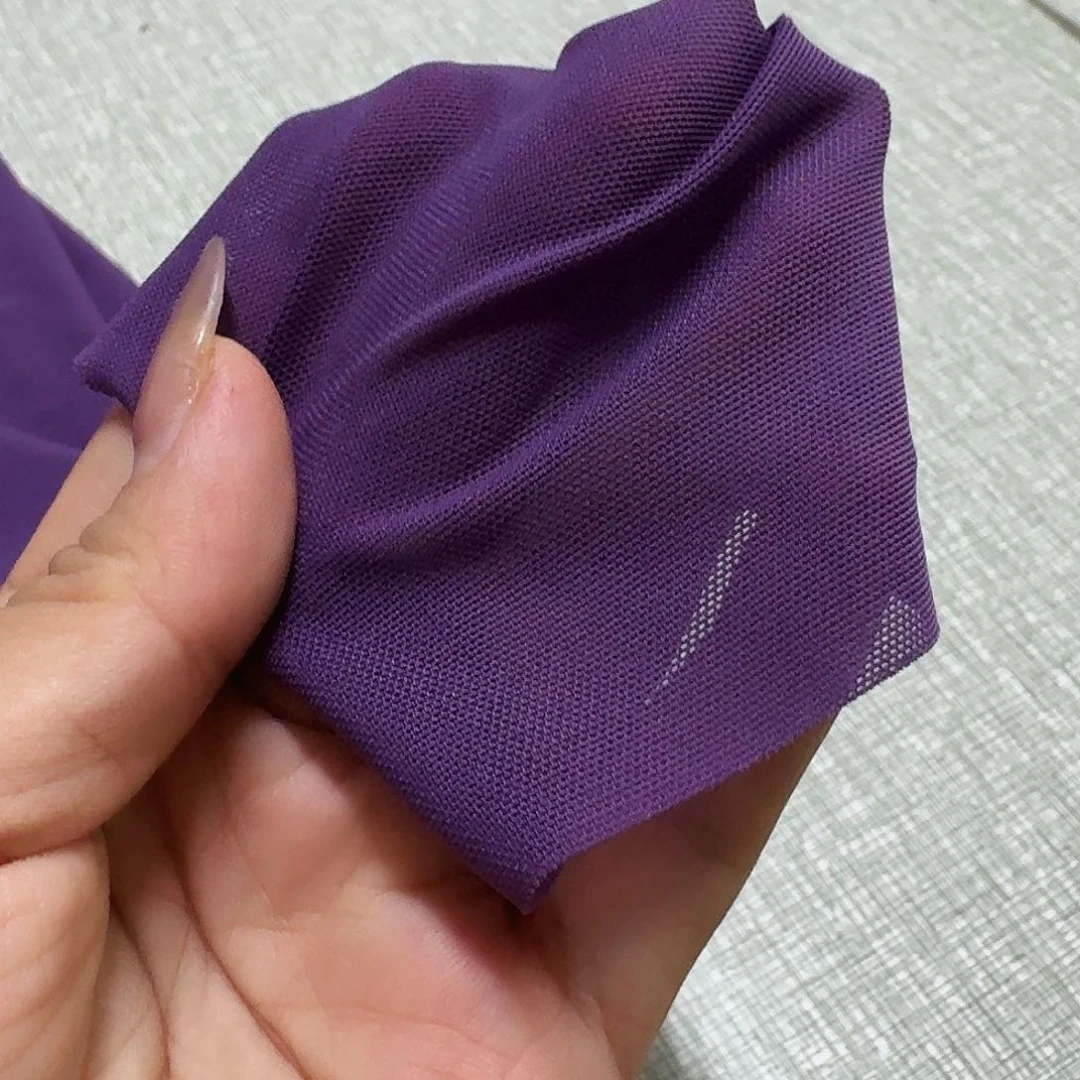 棉324号紫色高弹力三米