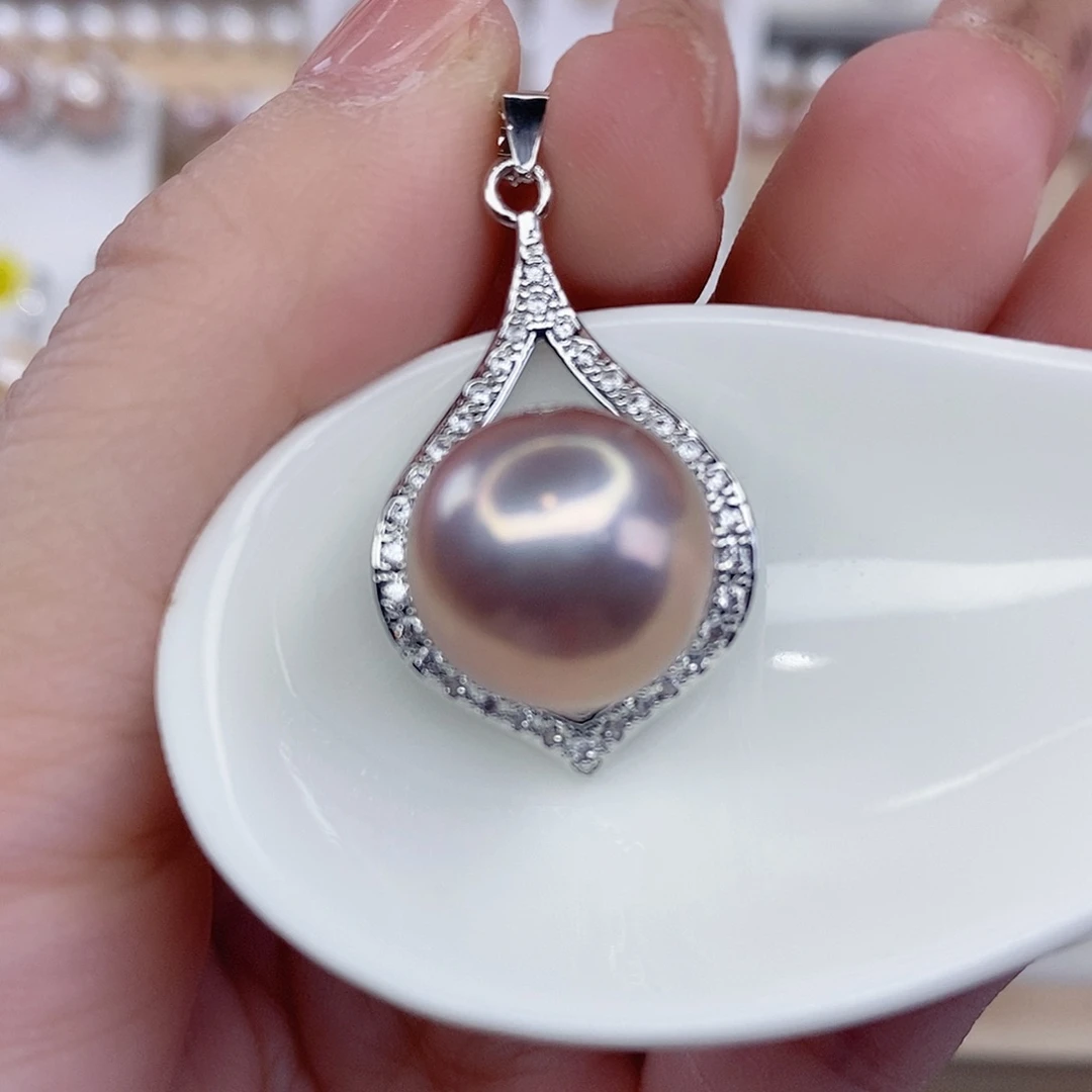 颈饰合金淡水珍珠