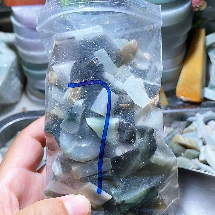 翡翠散珠鱼缸料07