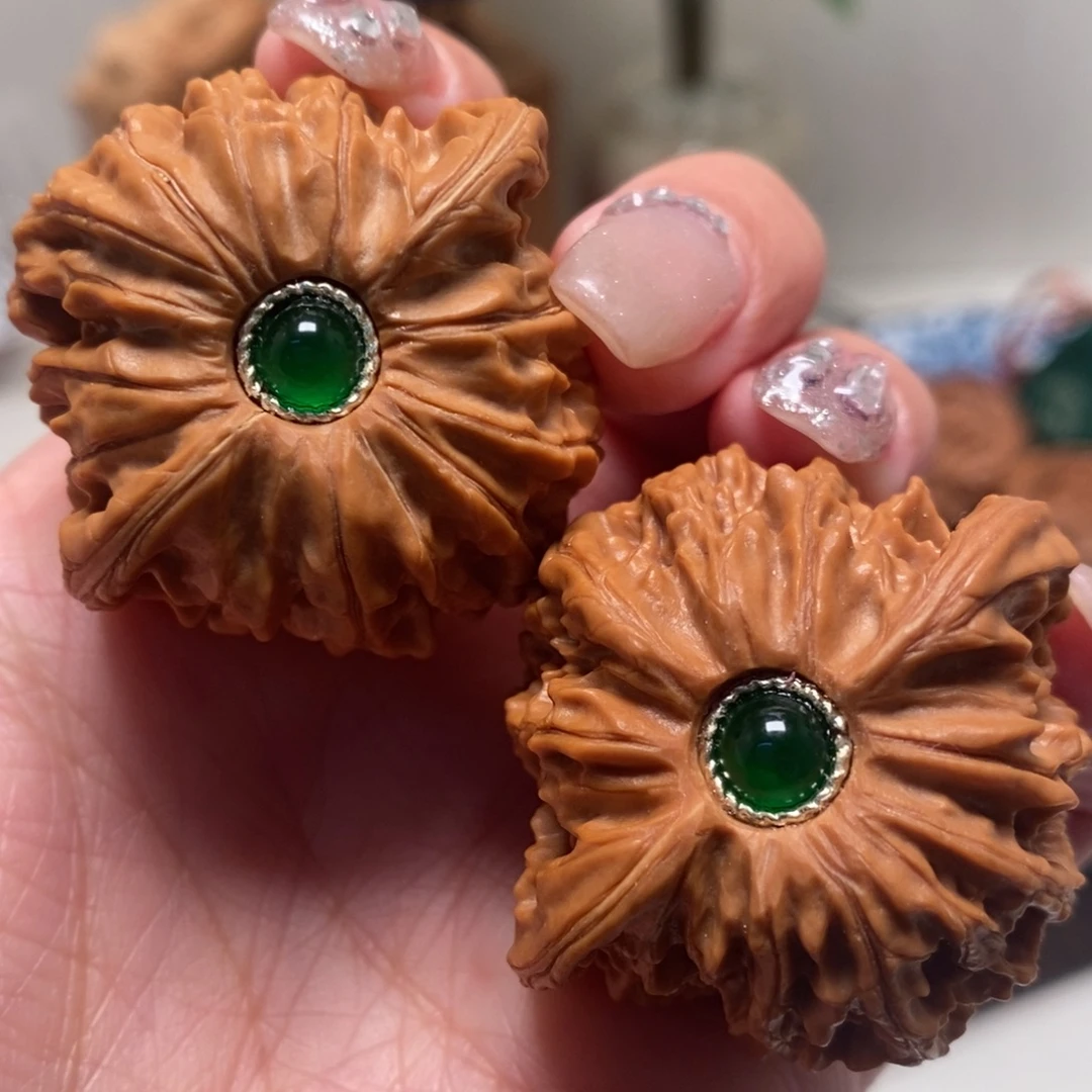 文玩核桃把件40尺寸全品磨盘