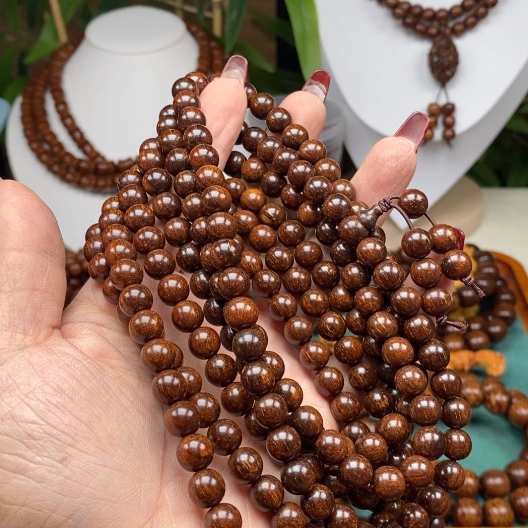 贡木手串/手链贡木0.8红冰