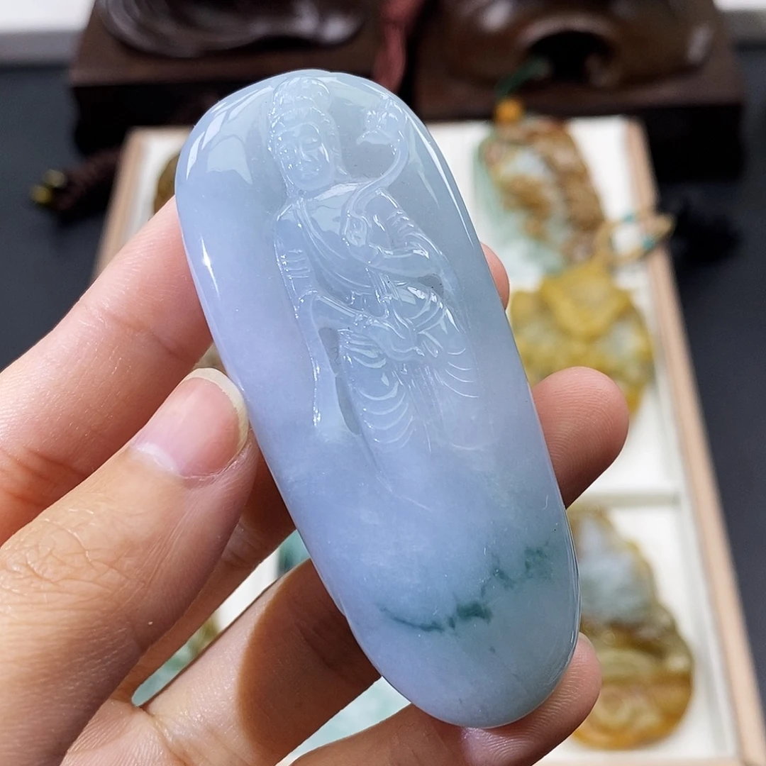 颈饰未镶嵌翡翠缅甸翡翠a货