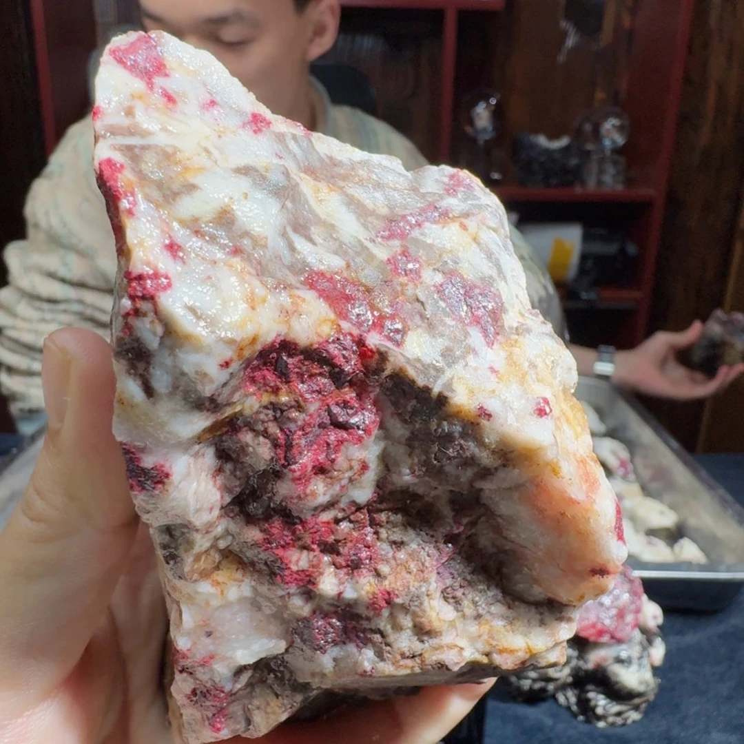 夜***魅天然辰砂天然朱砂