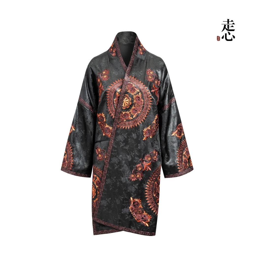 【走心香云纱】蝴蝶妈妈袈裟外披25ZWT5993