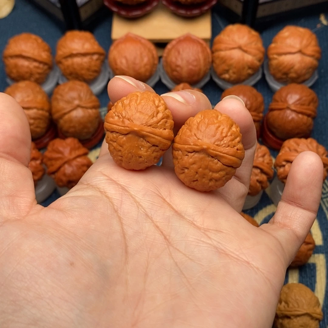 文玩核桃把件麒麟磨