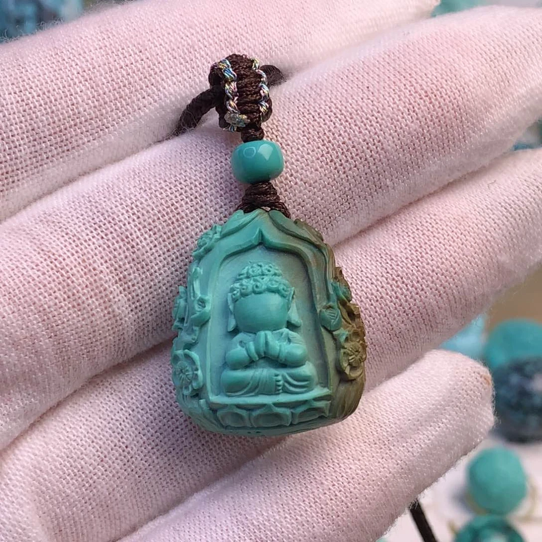 绿松石珠宝奇石未镶嵌