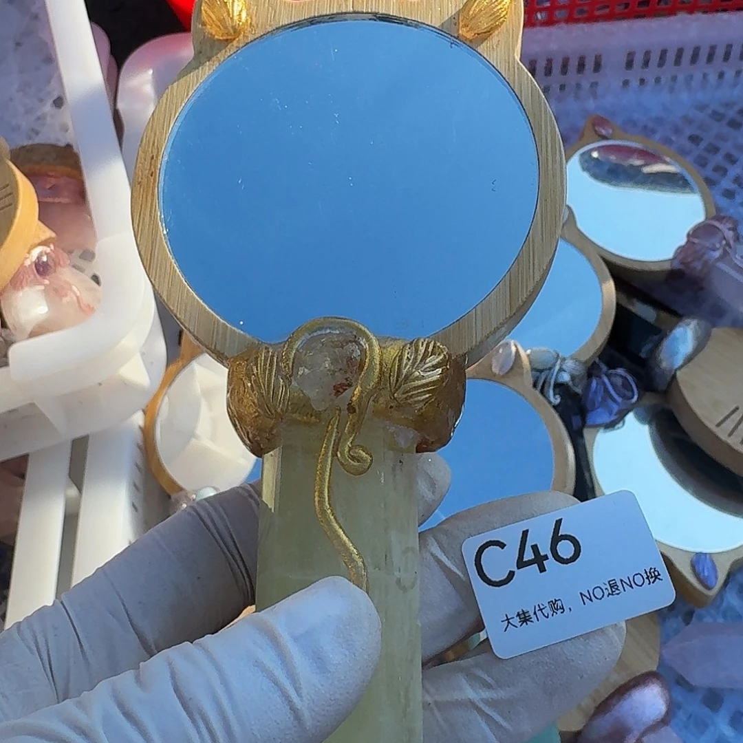 路***吗紫晶颈饰未镶嵌46