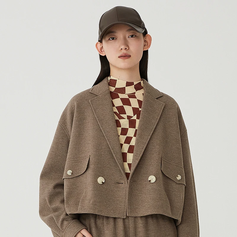 【艾钱钱精选】AUM噢姆短外套休闲[宽松M1CX40828