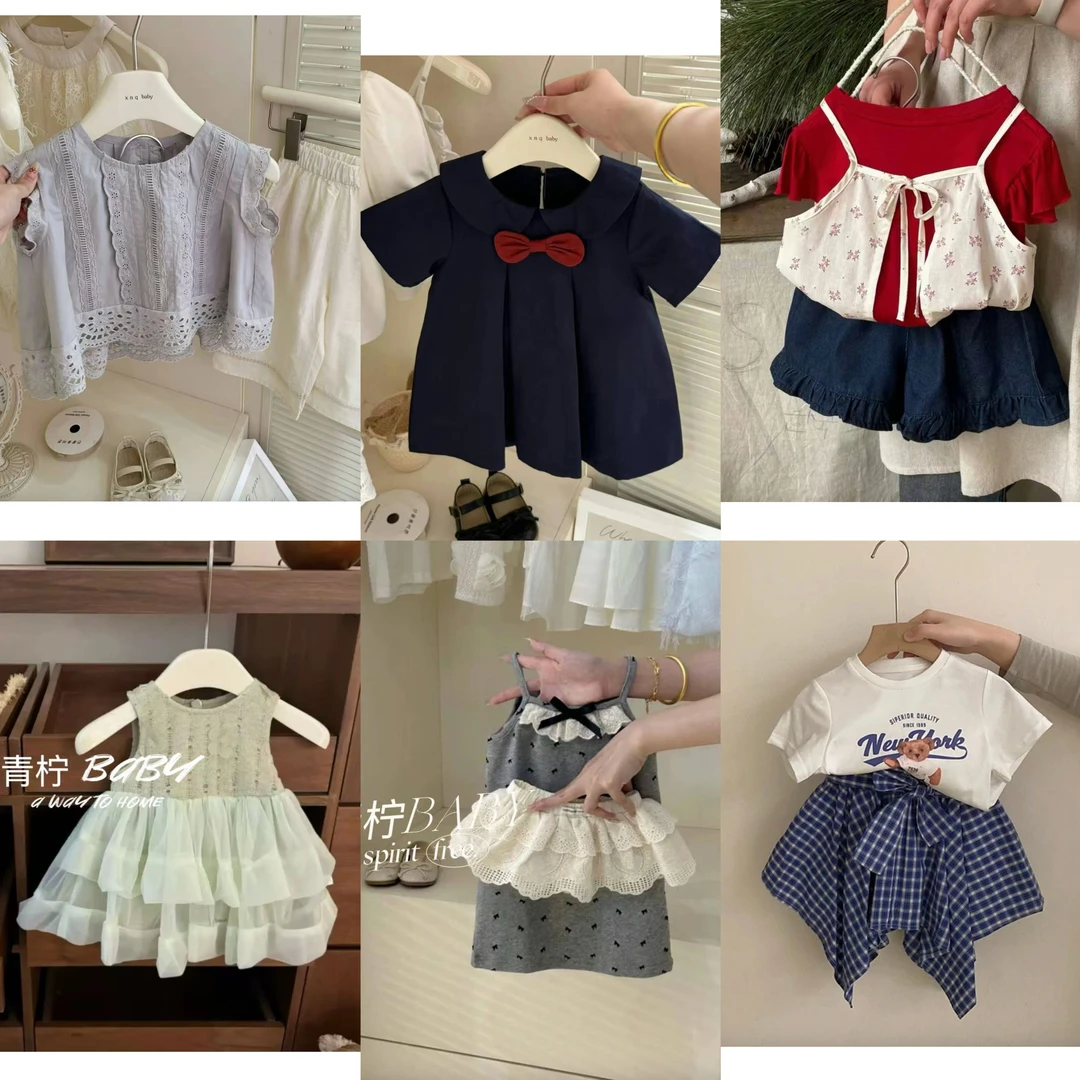 【701-760】2025夏款连衣裙女童韩版超洋气