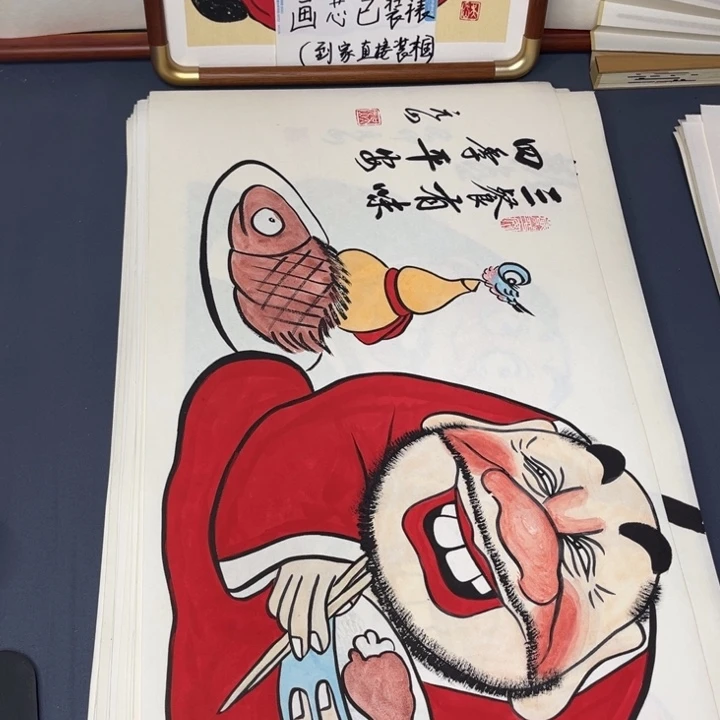 国画禅意画纯手绘作品