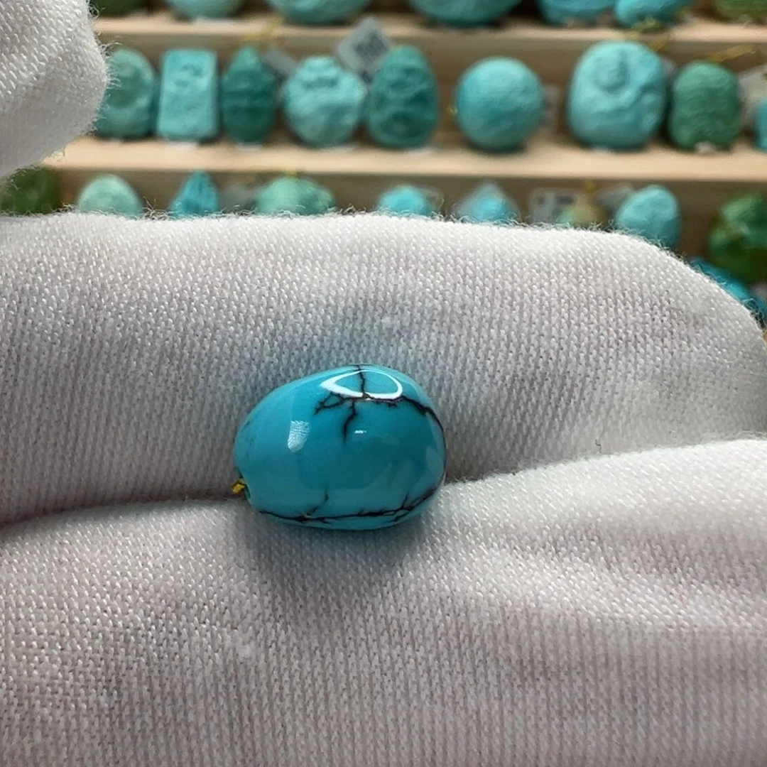 未镶嵌绿松石随形8.6mm