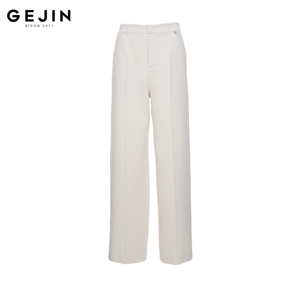 GEJIN/歌锦2025春季新款时尚舒适直筒宽松休闲裤9122530023