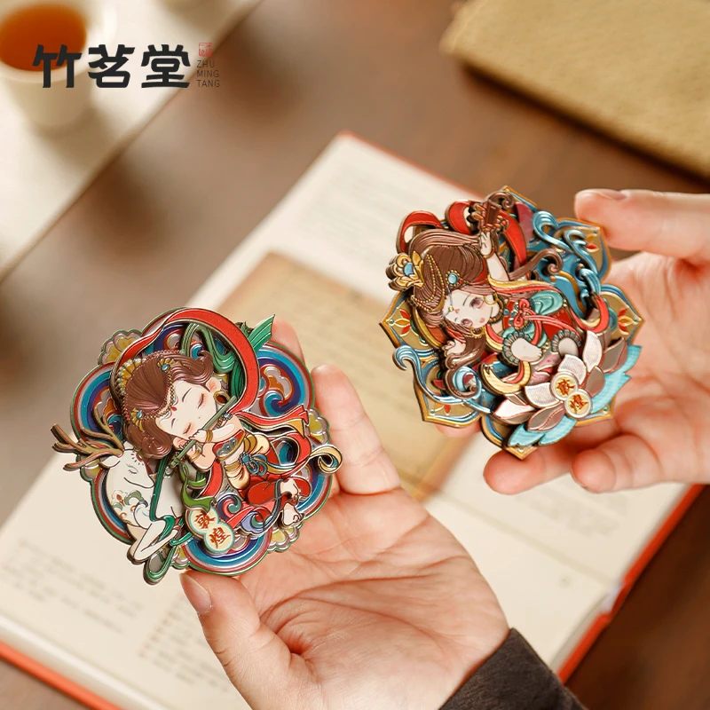 敦煌灵动飞天冰箱贴3D立体感磁吸磁性贴磁力贴创意礼物装饰品
