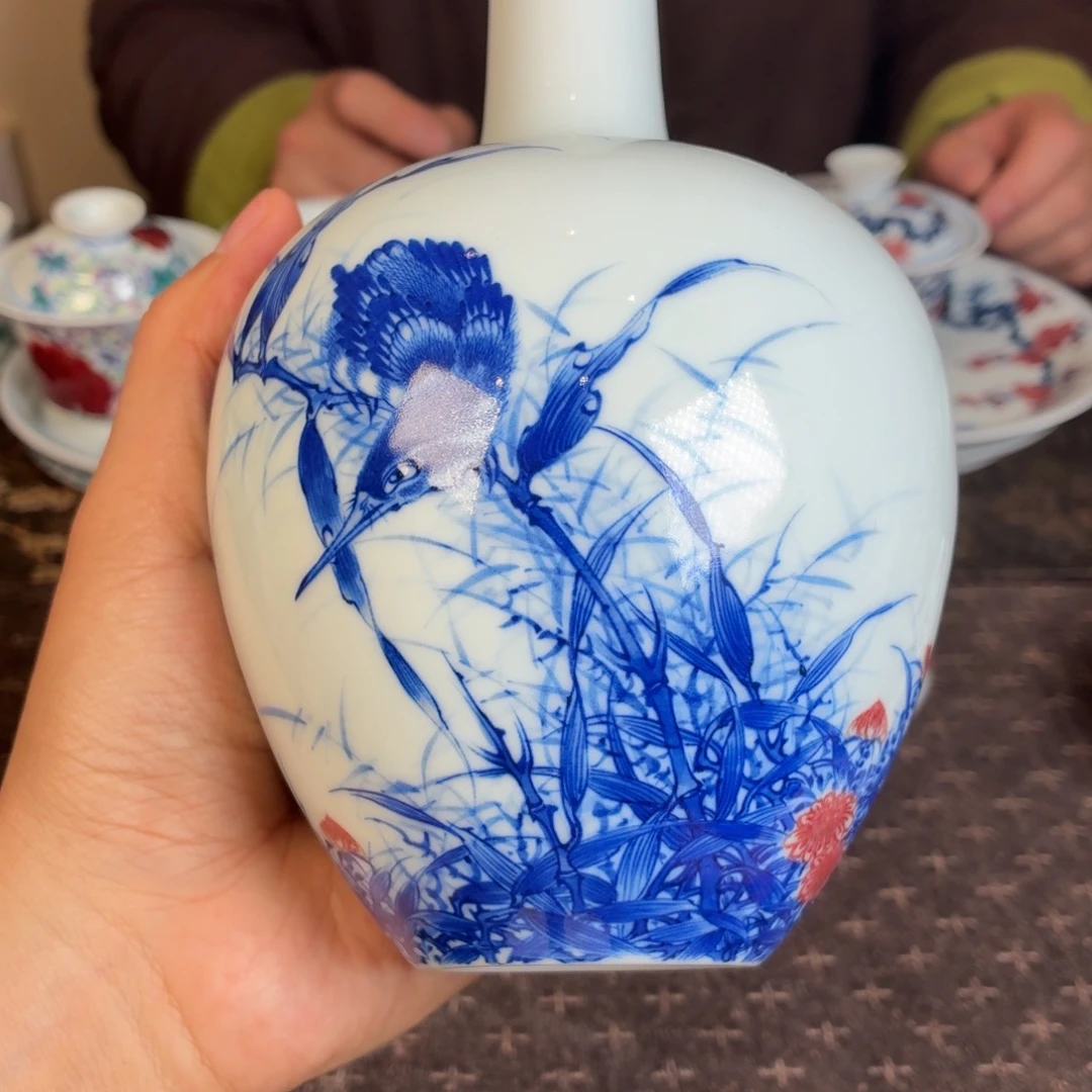 瓷杯子瓷姑娘景德镇陶瓷艺术