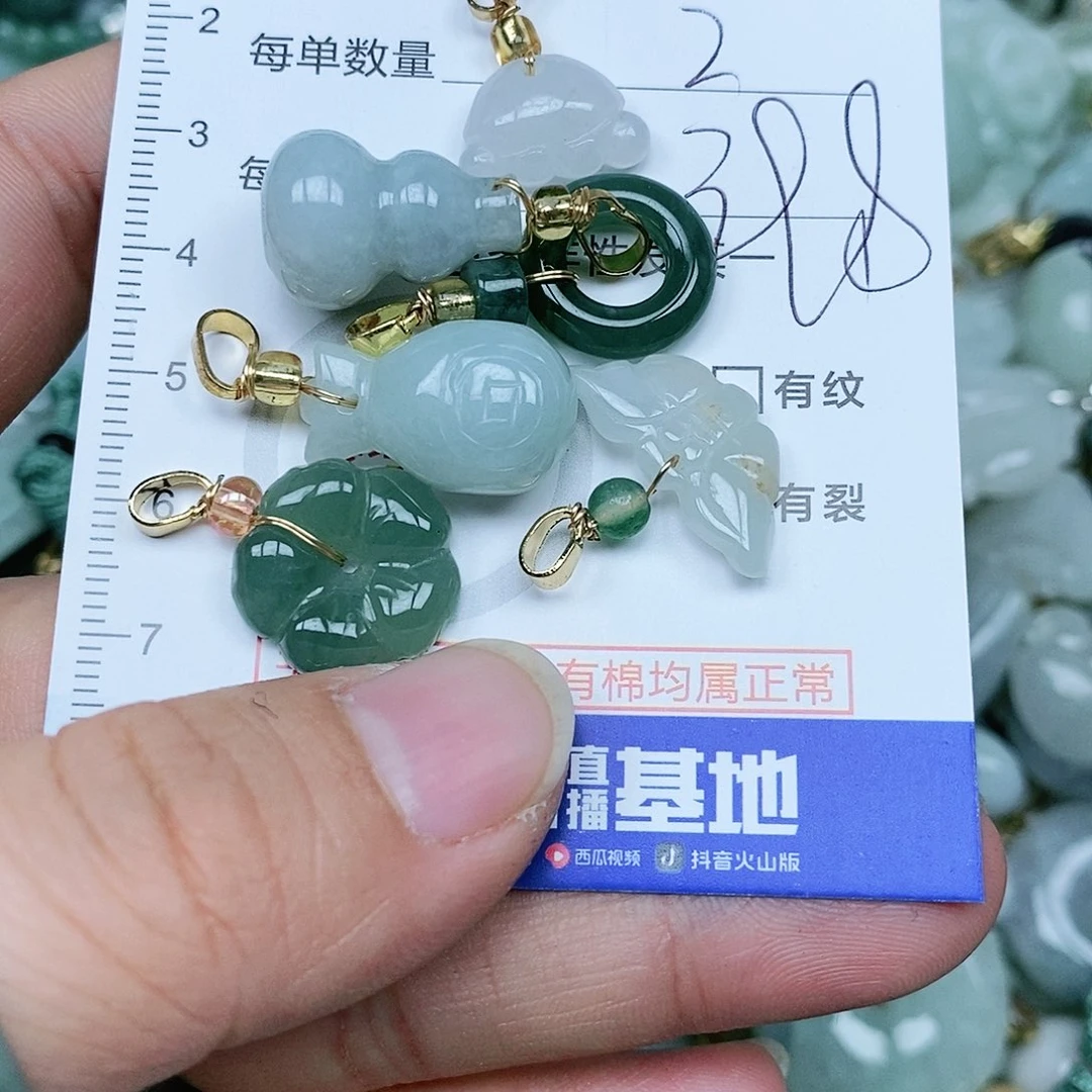 翡翠吊坠(赠链)未镶嵌