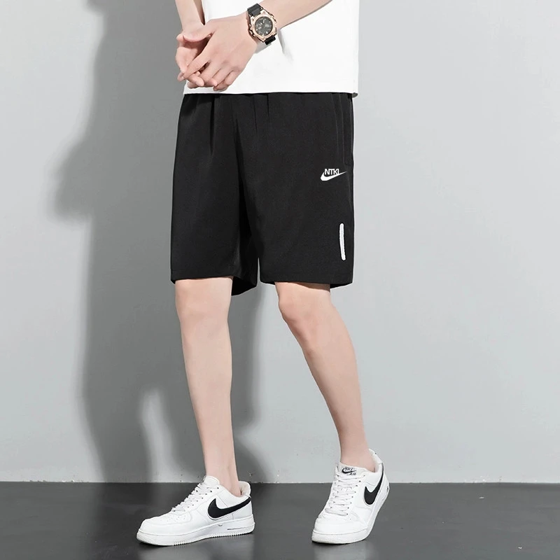 品牌撤柜/带运费险 冰丝短裤男女同款夏季透气速干裤情侣五分裤