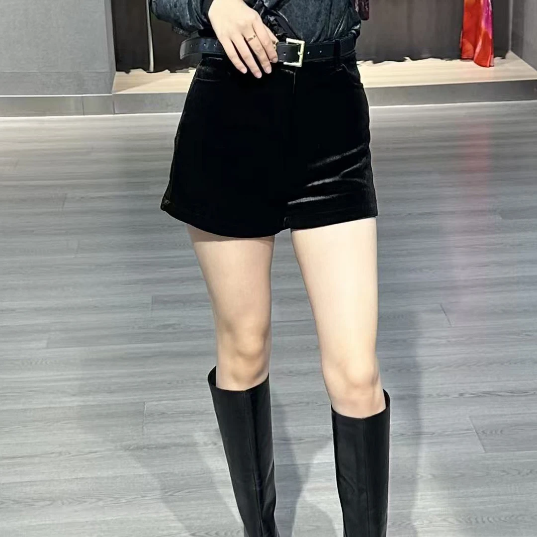 【女王定制】丝绒短裤