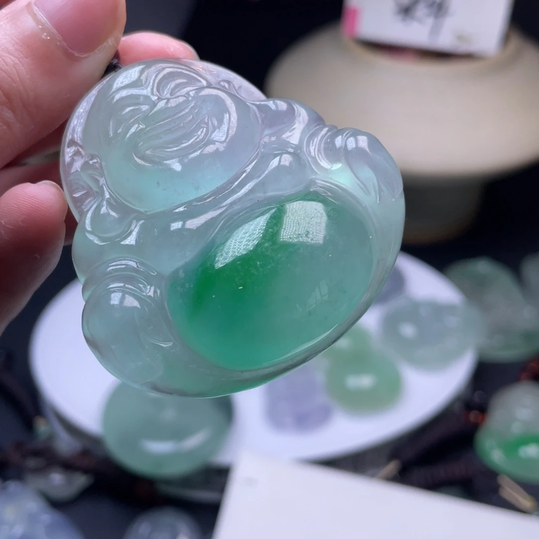 珐琅非金属晴*Q吊坠