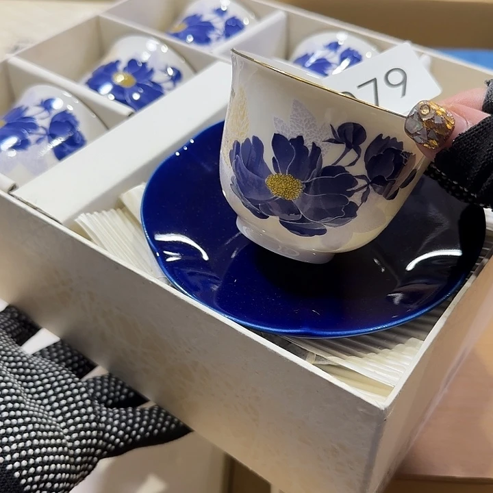 瓷片很好看的杯子