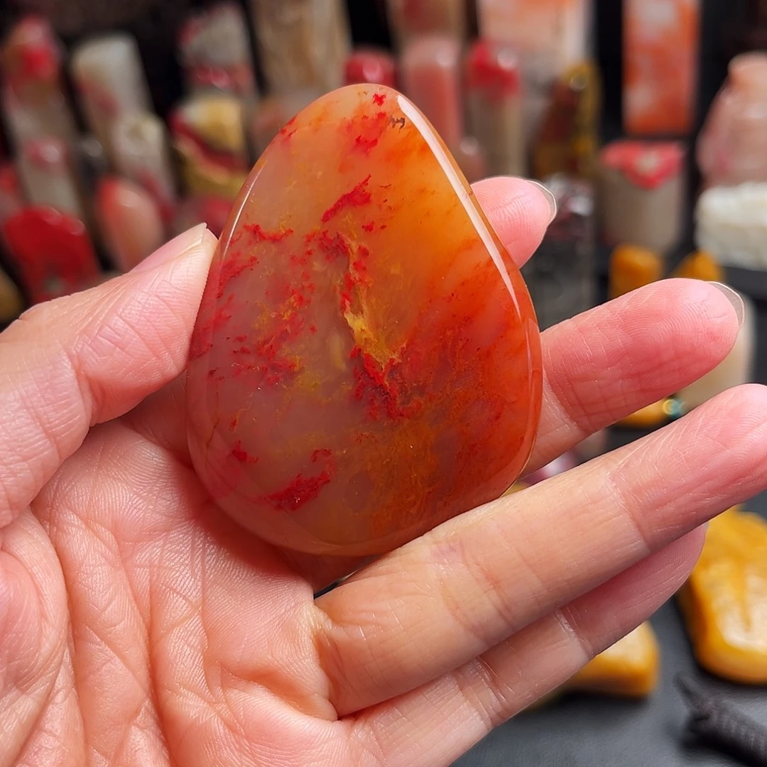 巴林石其他鸡血石原石