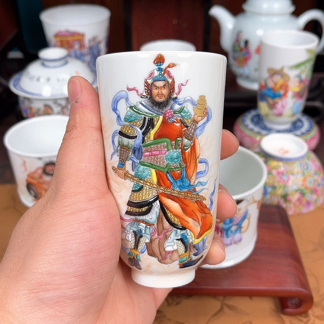 杯毓*景德镇瓷器全手工制作