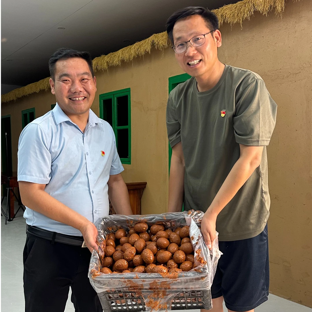 【第一书记助农】河南农家鸭蛋纯手工红泥咸鸭蛋鲜腌