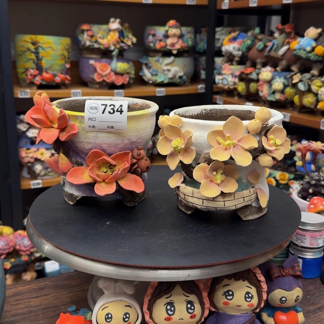 【闪购商品】粗陶手捏