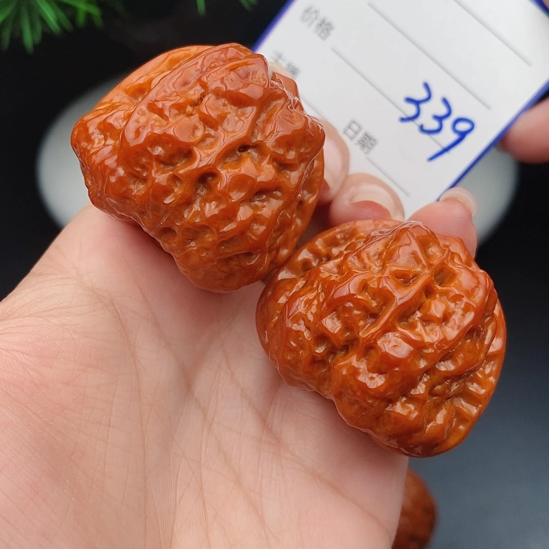 把件文玩核桃39蛤蟆头339