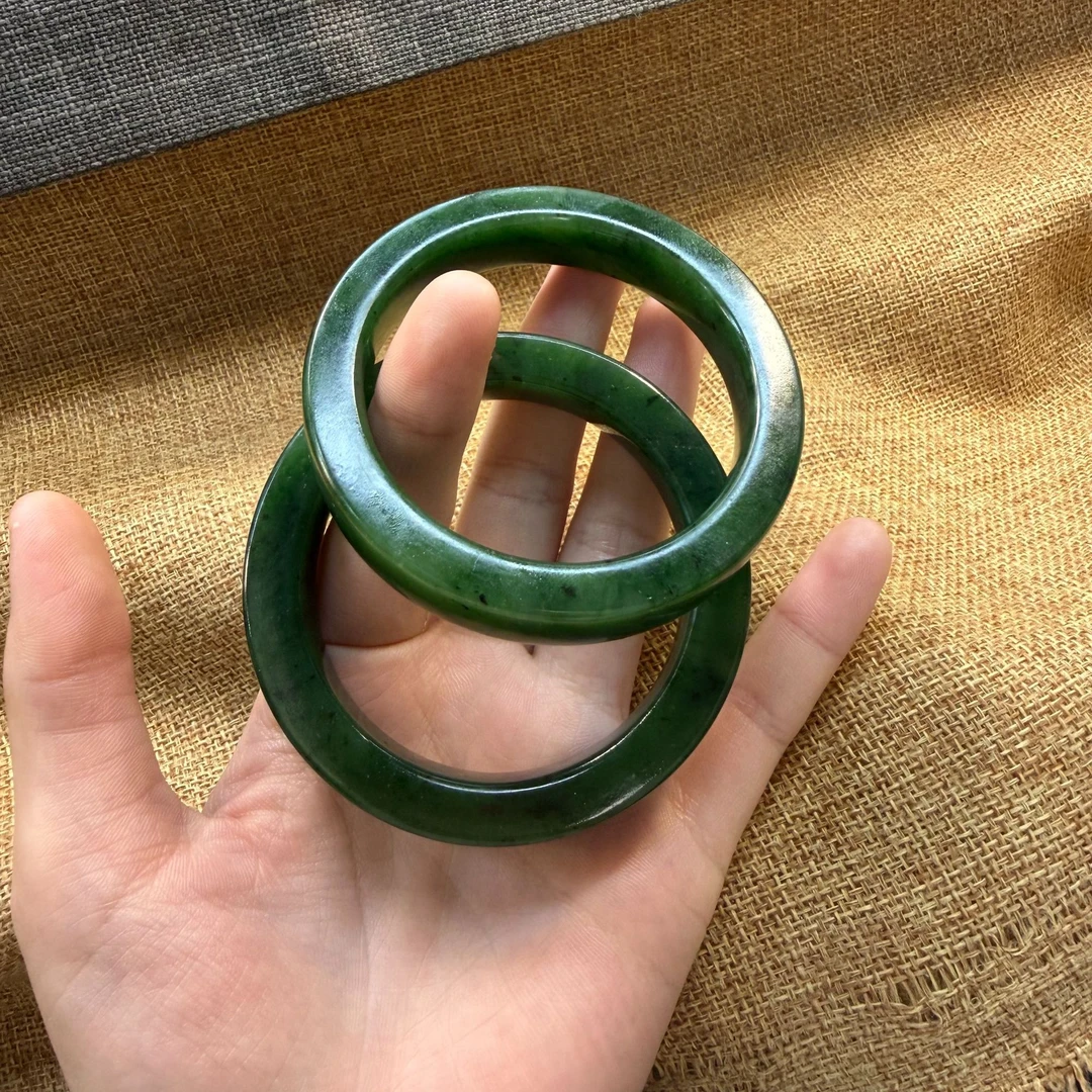 和田玉碧玉手镯拍一发一多样性发货