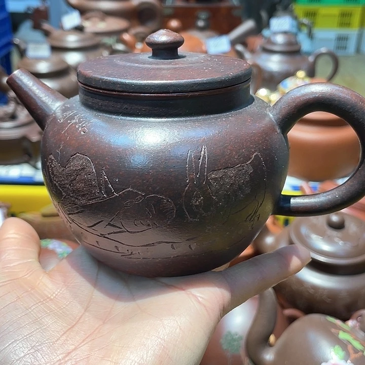 紫砂茶壶400cc宜兴紫砂壶