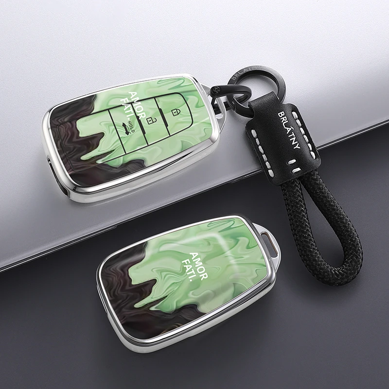 适用于丰田凯美瑞钥匙套卡罗拉威兰达汉兰达荣放RAV4雷凌亚洲龙扣