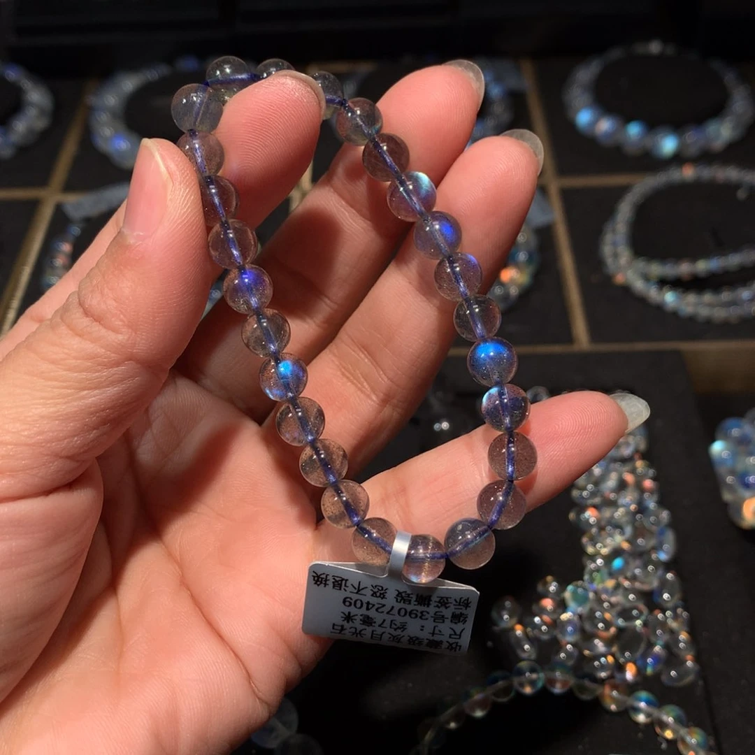 拉长石手链7未镶嵌哒*九