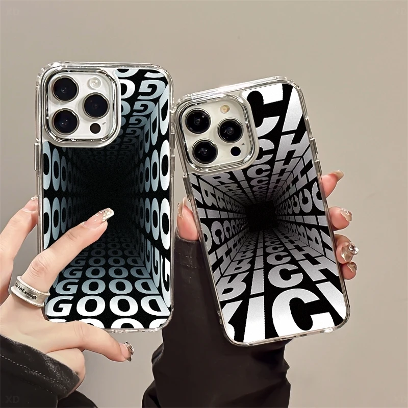 GOOD适用苹果16promax手机壳iPhone15镜头全包14pro防摔13/12镜面