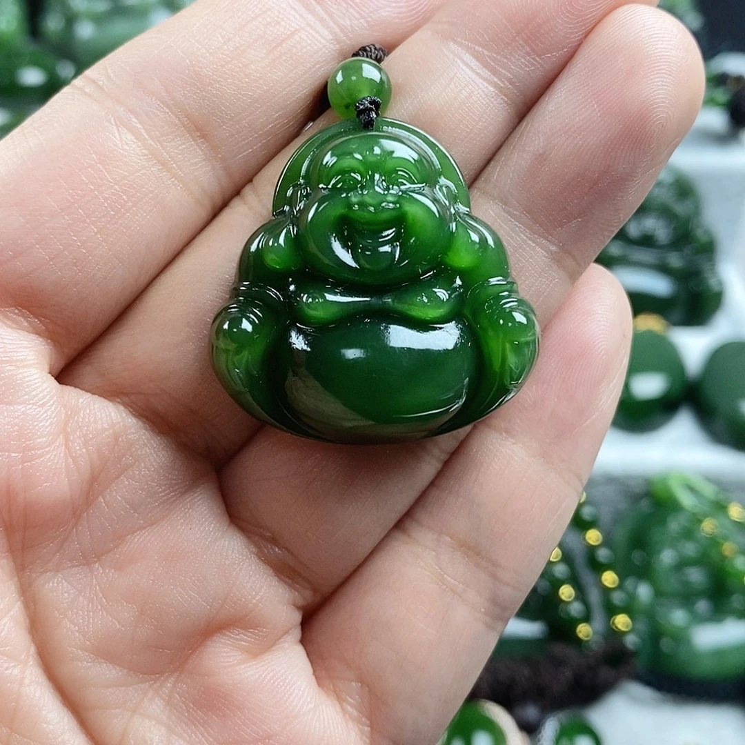 和田玉（碧玉）未镶嵌颈饰