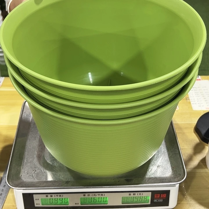 特价矮陶口30高21果绿无托3只