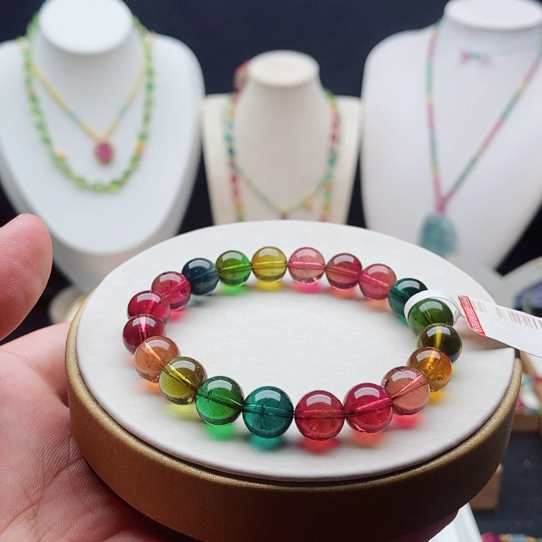 未镶嵌手链碧玺碧玺手链