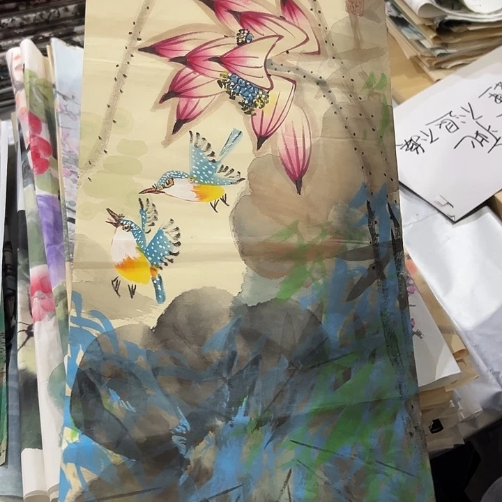 尚谷里商贸 画心一张