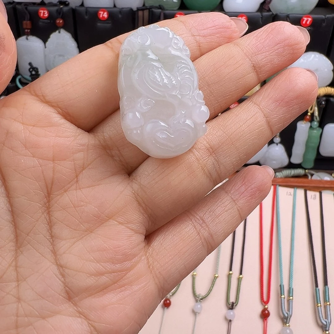 石英质玉未镶嵌颈饰我***你